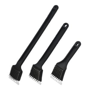 Heavy Duty Grill Brush & Scraper with Stainless Steel Bristles for BBQ Cleaning