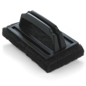 Wide Surface Grill Cleaning Brush with Sponge Pad BBQ Non Scratch Grill Cleaner